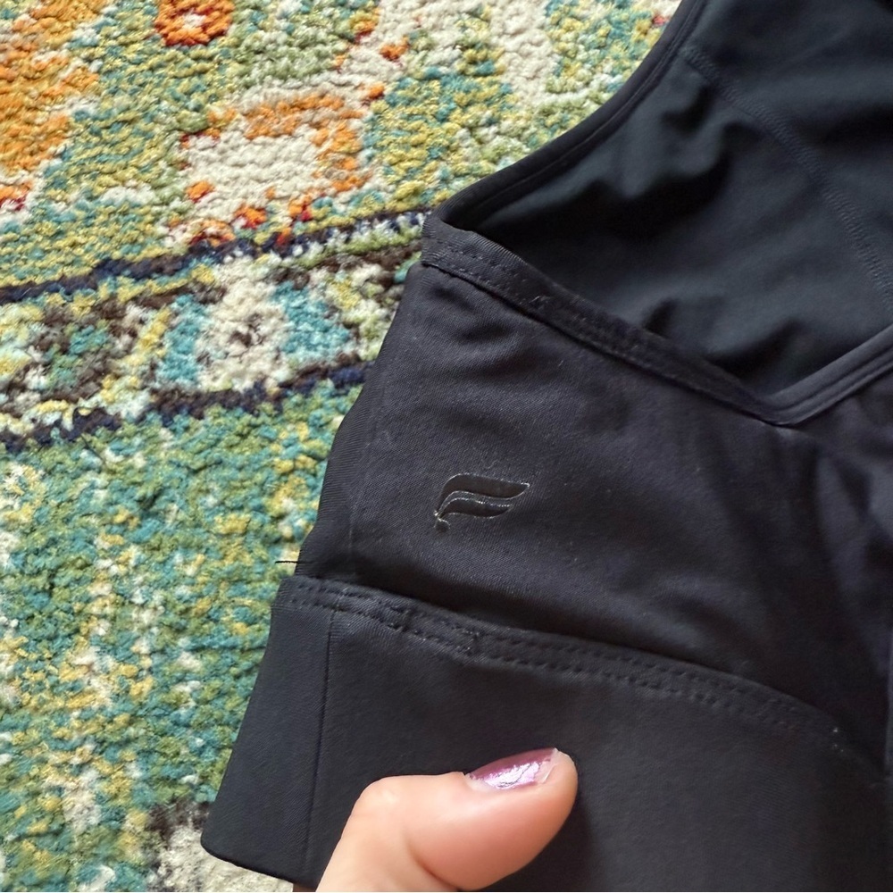 Fabletics High Neckline Athletic Black Sports Bra - image 4